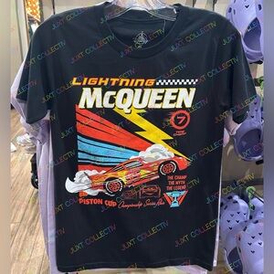 Disney Parks Pixar Cars Lightning McQueen The Race Champ Piston Cup Shirt